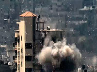 ЦАХАЛ опубликовал видео уничтожения группы боевиков, готовивших обстрел из многоэтажного дома