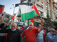 В Рамалле состоялся марш солидарности с жителями Восточного Иерусалима