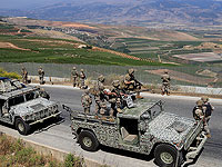 Солдаты ливанской армии у израильской границы после попытки нарушения границы с Израилем. 15 мая 2021 года