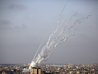 ЦАХАЛ: в течение дня из Газы были выпущены около 190 ракет, 13% упали в секторе
