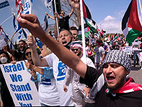 Акции "защитников Газы" и сторонников Израиля в разных странах мира. Фоторепортаж