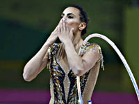 Кубок мира по художественной гимнастике. Линой Ашрам завоевала серебряную медаль