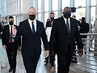 Министр обороны Израиля Бени Ганц и глава Пентагона Ллойд Остин