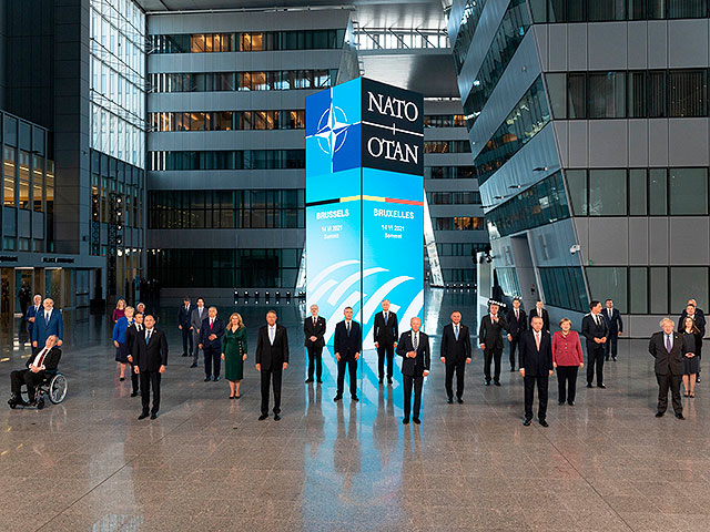 Лидеры стран-членов NATO на саммите в Брюсселе. 14 июня 2021 года
