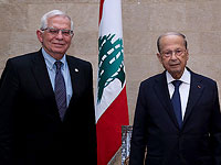 Верховный комиссар Евросоюза  Жозеп Боррель провел переговоры с президентом Ливана Мишелем Ауном