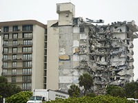 Обрушение здания во Флориде: около 100 пропавших без вести, среди них десятки израильтян