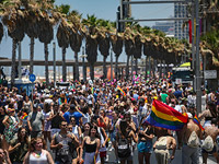 "Парад гордости" в Тель-Авиве. 25 июня 2021 года