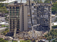 Обрушение здания во Флориде: названы имена восьми погибших, более 150 пропавших без вести, среди них десятки израильтян