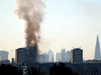 Взрыв и крупный пожар рядом со станцией метро Elephant and Castle в Лондоне