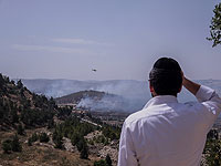 Пожар рядом с гробницей пророка Самуила, начата эвакуация людей