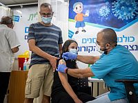 Минздрав: более 100 тысяч подростков 12-16 лет вакцинированы против коронавируса в Израиле