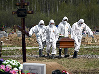 Коронавирус в России: объявлено о 749 умерших от COVID-19 за сутки