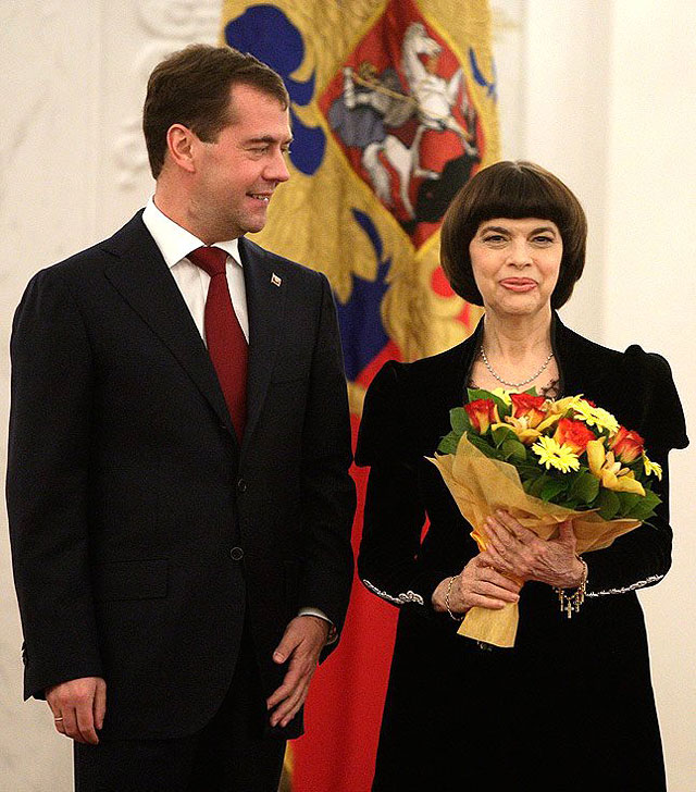 С Дмитрием Медведевым, 2010 год