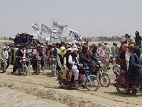 Сторонники "Талибана" на афгано-пакистанской границе