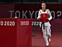 Авишаг Семберг, завоевавшая первую медаль Токийской олимпиады для сборной Израиля