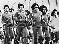 Тренировка сборной Мексики на чемпионате мира 1978 года