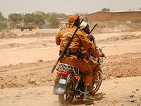 Буркина-Фасо. Бойцы сил безопасности