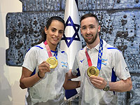 В резиденции президента принимают израильскую олимпийскую сборную