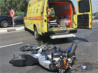 В результате ДТП возле Бейт-Шемеша погиб мотоциклист