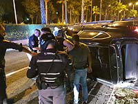 Двое жителей Кирьят-Аты задержаны в Хайфе по подозрению в наезде на сотрудников полиции
