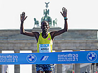 Берлинский марафон. Победил эфиоп Гуйе Адола. Израильтянин на 12-м месте