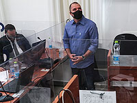Свидетель по "делу 4000" Авирам Эльад в окружном суде Иерусалима. 11 октября 2021 года