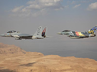 Blue Flag: истребители ВВС Израиля и ВВС Германии пролетели над Кнессетом