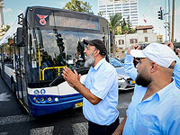 В Тель-Авиве проходит демонстрация  водителей автобусов
