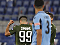 Симеоне забил четыре гола в ворота "Лацио"