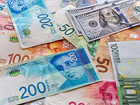 Итоги валютных торгов: курсы доллара и евро снизились по отношению к шекелю