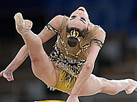 Чемпионат мира по художественной гимнастике. Дина Аверина завоевала золотую медаль в упражнениях с мячом