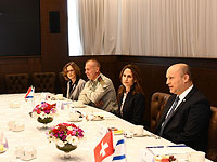 Нафтали Беннет встретился с президентом Швейцарии Ги Пармеленом