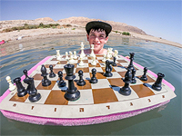 Впервые в Израиле: открытый турнир по быстрым шахматам на воде