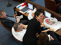 Кнессет во время принятия бюджета. 3 ноября 2021 года