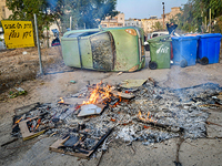 Жители Гиват-Амаль готовятся к насильственной эвакуации, на месте горят покрышки