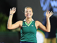Эстонка Анетт Контавейт вышла в финал итогового турнира Женской теннисной ассоциации