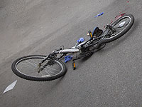 В Явне автомобиль сбил 11-летнего велосипедиста