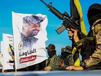 Два года после "Черного пояса": боевики "Исламского джихада" утроили "парад" в Газе. Фоторепортаж