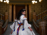 "Мисс Румыния" представила национальный костюм, созданный израильским дизайнером