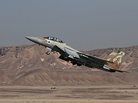 Во время учений в Негеве едва не разбился истребитель ВВС ЦАХАЛа