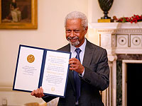 Абдулразак Гурна получил медаль лауреата Нобелевской премии по литературе в посольстве Швеции в Лондоне