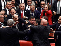 Драка в парламенте Турции