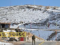 Снегопад на Хермоне, горный курорт закрыт для посетителей