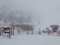 В воскресенье, 19 декабря, горнолыжный курорт Хермон откроется для посетителей