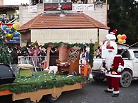 В Нацерете прошло рождественское шествие. ВИДЕО