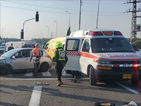 На севере Израиля столкнулись квадроцикл и автомобиль, тяжело травмирован мужчина
