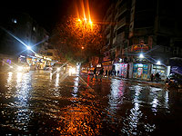 В результате дождей затоплены многие районы сектора Газы