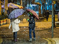 На следующей неделе вновь ожидается снегопад в Иерусалиме