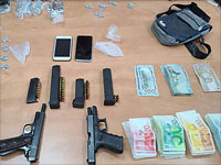 Полиция задержала троих жителей Шуафата, хранивших оружие и наркотики