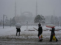 В Стамбуле за сутки выпало до 80 см снега